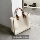 Canvas Shoulder Bags For Women Big Capacity Ladies Bag Female