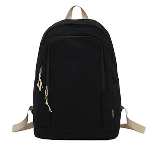 Canvas Women Backpack Female Travel Backpacks Unisex Laptop Backpack