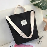 Canvas Womens Tote Bags Crossbody Shoulder Work Travel Book Handbag