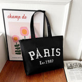 Women's One-Shoulder Canvas Tote Bag