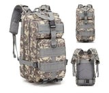Men Army Tactical Backpack Waterproof Bug Rucksack