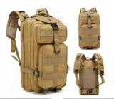 Men Army Tactical Backpack Waterproof Bug Rucksack