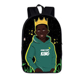 Cartoon Boy Shoulder Backpack Polyester Primary School Bags