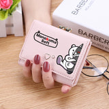Danganronpa Monokuma Short Wallet Pocket Purse Bear Money Bag