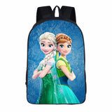 Snow Queen Kids Schoolbag Baby Girls Kindergarten backpacks