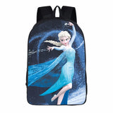 Snow Queen Kids Schoolbag Baby Girls Kindergarten backpacks