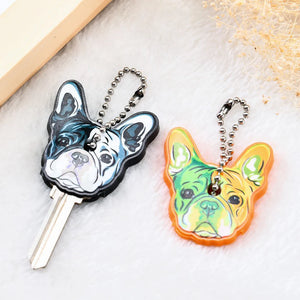 Cartoon Silicone Key Case Cover Dust Cover Holder Pretty Key Chain Pendant