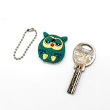 Cartoon Silicone Key Case Cover Dust Holder Keyring