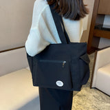 Casual Canvas Tote Bag Large Capacity Shoulder Bag