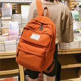 Casual Nylon Women Backpack Student School Bag Teenage Girls Shoulder Bags