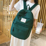 Casual Nylon Women Backpack Student School Bag Teenage Girls Shoulder Bags
