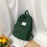 Casual Nylon Women Backpack Student School Bag Teenage Girls Shoulder Bags