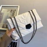 Casual Crossbody Bag Women's Shoulder Handbag PU Leather Messenger