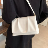 Casual Crossbody Bag for Women PU Leather Messenger Handbag