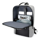 Waterproof Laptop Backpack with USB Charging Port for Men