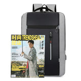 Waterproof Laptop Backpack with USB Charging Port for Men
