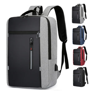 Waterproof Laptop Backpack with USB Charging Port for Men