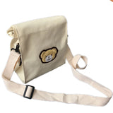 Casual Bear Messenger Bag Girl Canvas Shoulder Bag Women Crossbody Bag