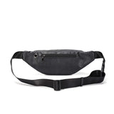 Vintage Leather Waist Bag Men Money Phone Fanny Pack