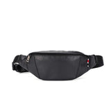 Vintage Leather Waist Bag Men Money Phone Fanny Pack