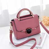 Small Leather Flap Handbag for Women, High Ladies Party Purse Clutch