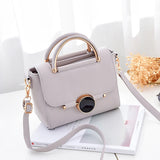 Small Leather Flap Handbag for Women, High Ladies Party Purse Clutch