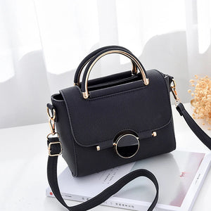 Small Leather Flap Handbag for Women, High Ladies Party Purse Clutch