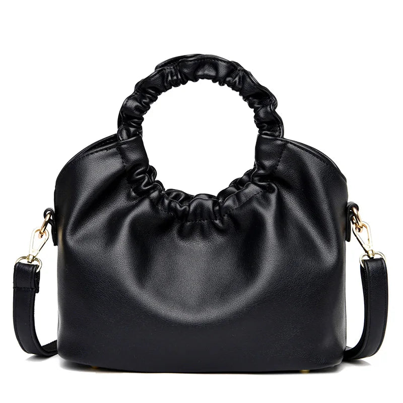 Casual Shoulder Bag Wild Messenger Women Leather Handbag
