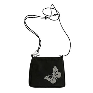 Casual Reflective Butterfly Crossbody Bag for Women
