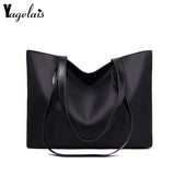 Casual Travel Women Oxford Tote Bags Large Capacity Shoulder Handbag
