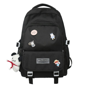 Waterproof College Backpack Girls Teenager Laptop School Big Size