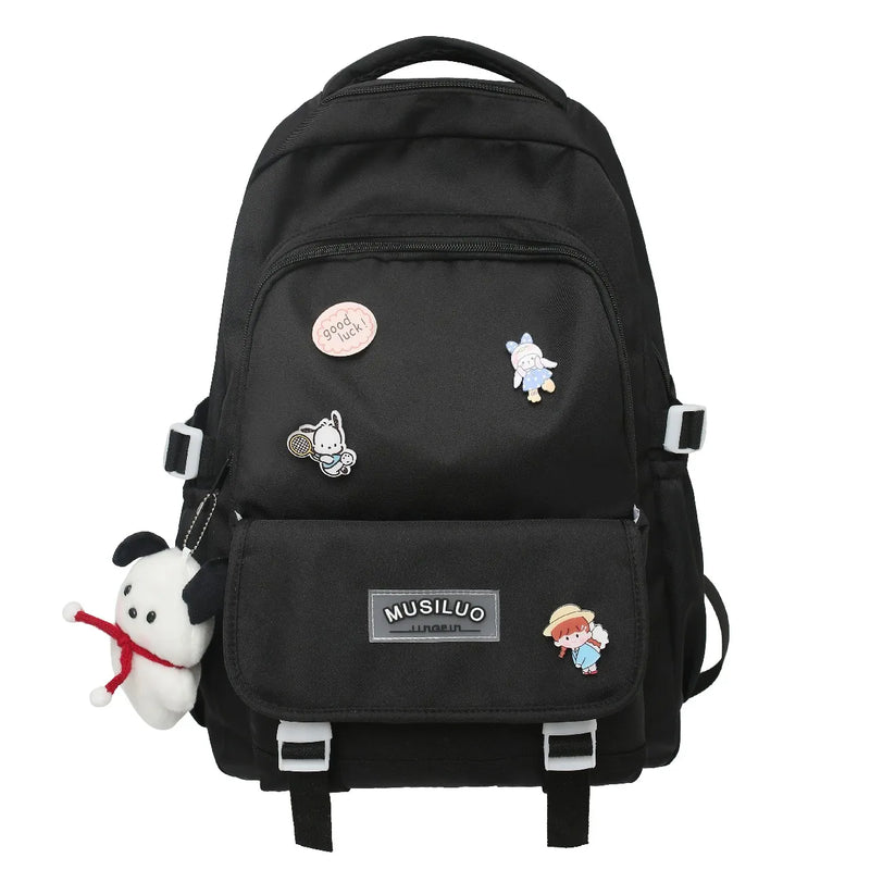 Waterproof College Backpack Girls Teenager Laptop School Big Size