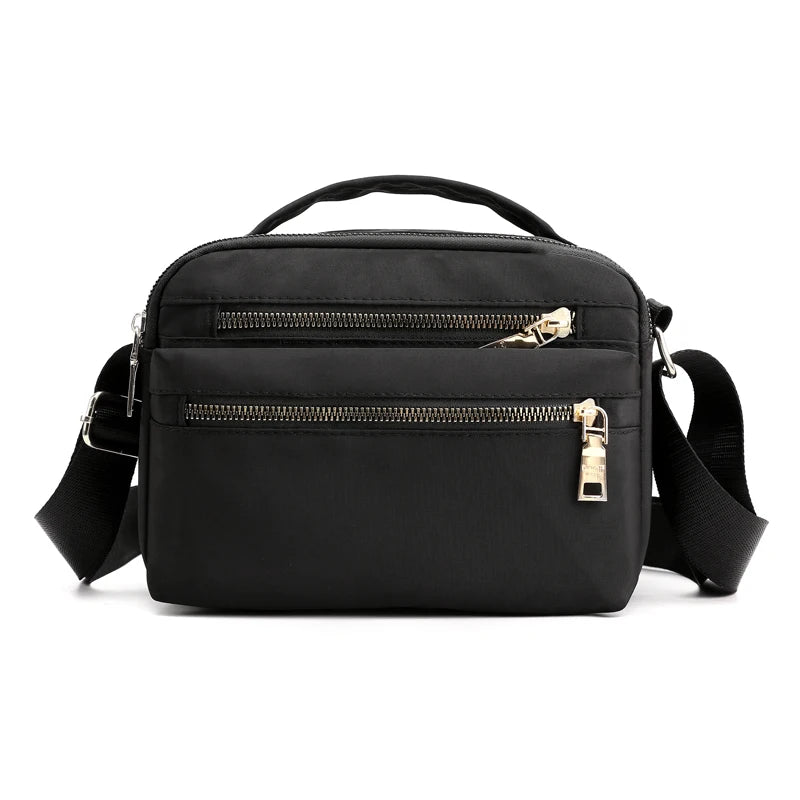 Casual Women Nylon Shoulder Bag Waterproof Multi-pocket Ladies Handbags