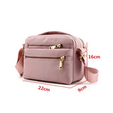Casual Women Nylon Shoulder Bag Waterproof Multi-pocket Ladies Handbags