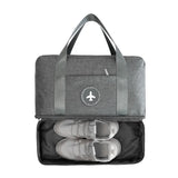 Waterproof Travel Bag Large Capacity Double Layer Storage Bag