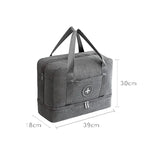 Waterproof Travel Bag Large Capacity Double Layer Storage Bag