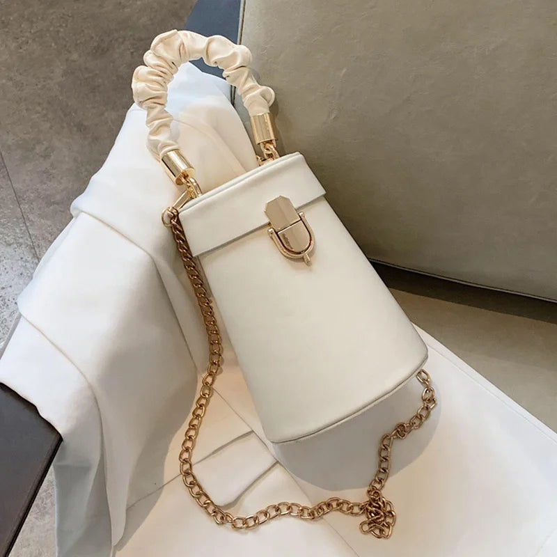 Chain Bucket Bag Handbag Shoulder Bags Women Bag Crossbody Bags