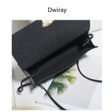 Chain Crossbody Bag Women Single Shoulder Bag PU Leather Handbag