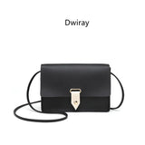 Chain Crossbody Bag Women Single Shoulder Bag PU Leather Handbag