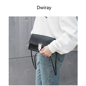 Chain Crossbody Bag Women Single Shoulder Bag PU Leather Handbag
