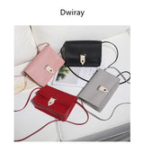 Chain Crossbody Bag Women Single Shoulder Bag PU Leather Handbag