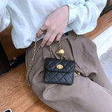 Chain Fanny Pack Women Waist Bag Mini Belt Bags