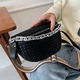 Leather Fanny Pack Waist Bag Crossbody Chest Bag Handbag