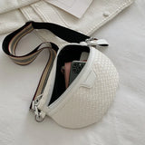 Leather Fanny Pack Waist Bag Crossbody Chest Bag Handbag