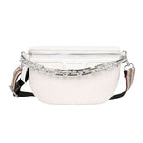 Leather Fanny Pack Waist Bag Crossbody Chest Bag Handbag
