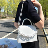 Chain Shoulder Bag Handbags For Ladies Female Small Flap Handle Bag