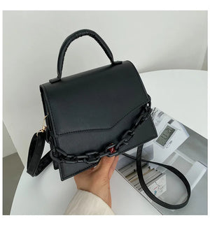 Chain Shoulder Bag Handbags For Ladies Female Small Flap Handle Bag