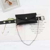 Small Bag Belts For Women Jean Punk Silver Pin Buckle Strap Belt
