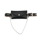 Chain Bag Belts for Women Jean Punk Silver Pin Buckle Belt