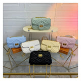 Chain Women Crossbody Bag Shoulder Bag PU Leather Female Clutch Handbags